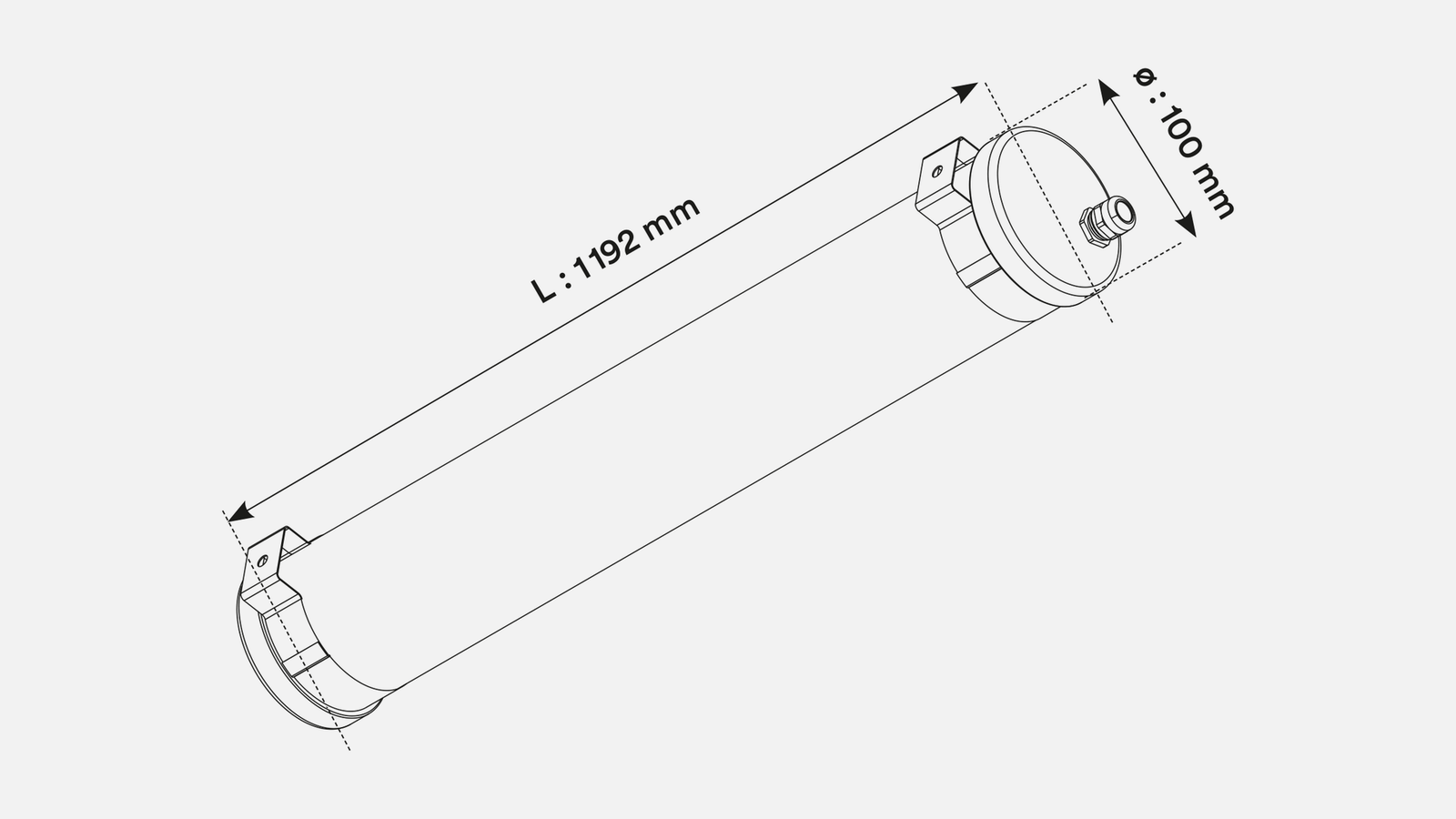 TUFO H Ø100