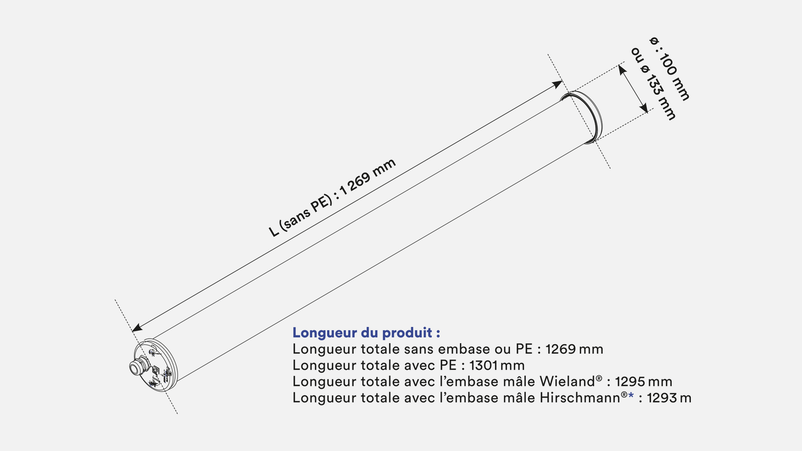 TUKORE Ø100|133