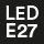 Source LED, culot E27